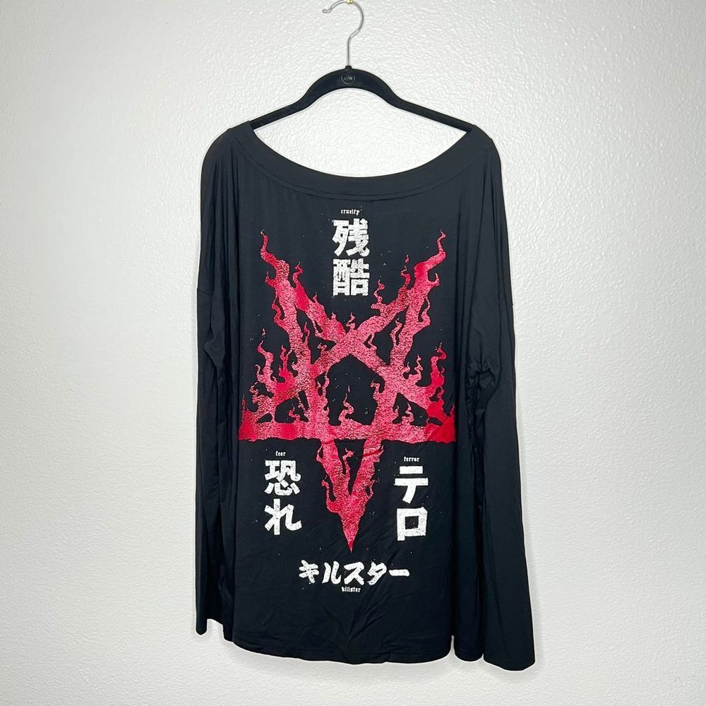 KILLSTAR Graphic Wide Neck Tunic